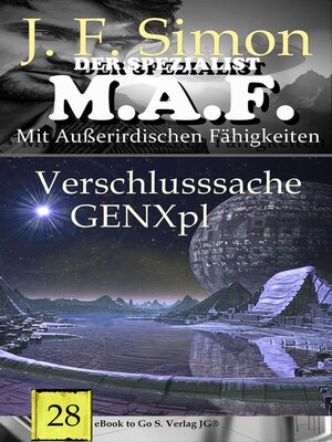 cover image of Verschlusssache GENXpl (Der Spezialist M.A.F. 28)